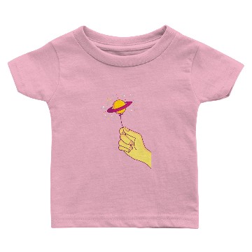 Discover Saturn Lollipop Balloon Baby T-shirts