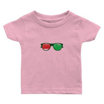Discover psychedelic goa nerd brille Baby T-shirts