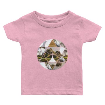Discover Circle Nature Sea Paradise Baby T-shirts