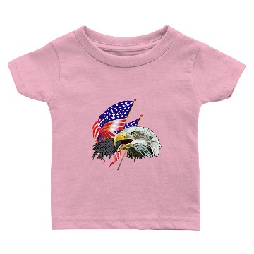 Discover Eagle American,Bald Eagle,USA Eagle,Bird Baby T-shirts