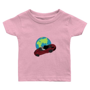 Discover Tesla in Space – SpaceX Inspired Design Baby T-shirts