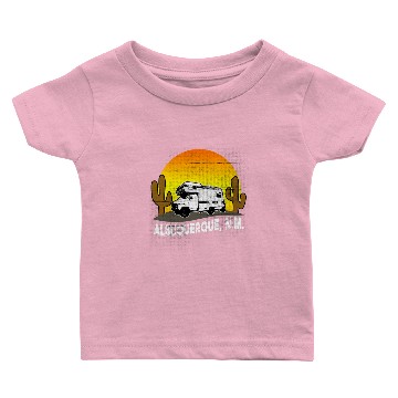 Discover ALBUQUERQUE Campig Desert Baby T-shirts