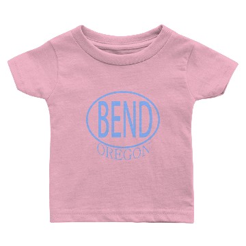 Discover Bend Oregon Souvenir Baby T-shirts