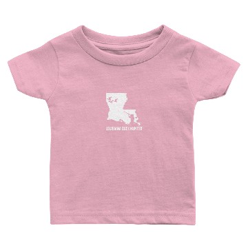 Discover Louisiana Duck Hunter Baby T-shirts