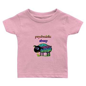 Discover Psychedelic sheep Baby T-shirts