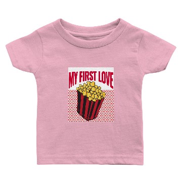 Discover My first Love - Popcorn Baby T-shirts