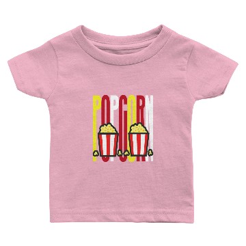Discover Popcorn Night Baby T-shirts