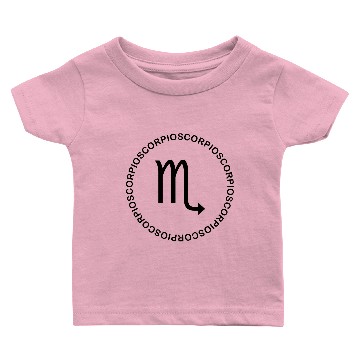 Discover Scorpio Sign Baby T-shirts