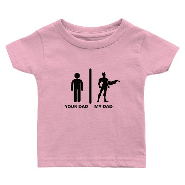Discover Your Dad My Superhero Dad Baby T-shirts