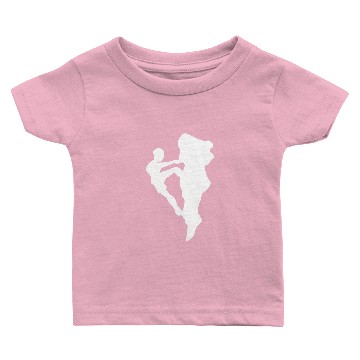 Discover Rock Climbing Climber Mountains Baby T-shirts