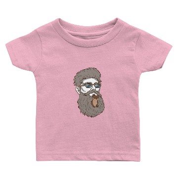Discover Beard Weasel Funny Beard Design Baby T-shirts