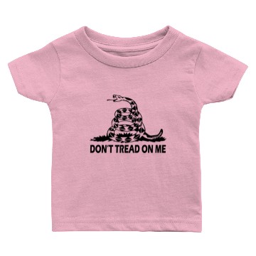 Discover "Don't Tread On Me" - Black Baby T-shirts