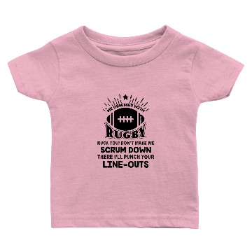 Discover Obsessed With Rugby Baby T-shirts