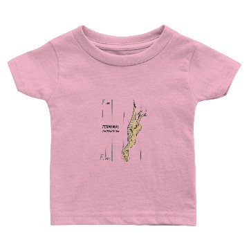 Discover Terminal Velociraptor Baby T-shirts