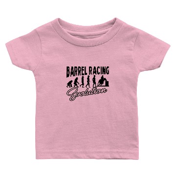 Discover Barrel Racing Evolution Baby T-shirts