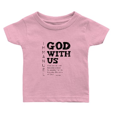 Discover Immanuel, God with us Baby T-shirts