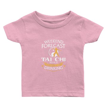 Discover Weekend Forecast Tai Chi With Drinking Baby T-shirts