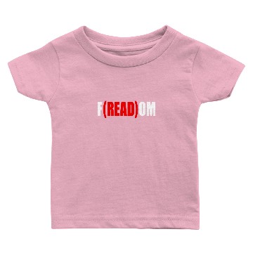 Discover F(READ)OM LITERATURE READ | Literary Library Baby T-shirts