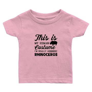 Discover I'm Really A Rhinoceros Baby T-shirts