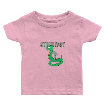 Discover Striptease undressing Snake skin joking Baby T-shirts
