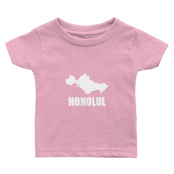 Discover Honolulu Baby T-shirts