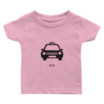 Discover Wrong Bus Taxi Baby T-shirts