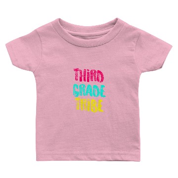 Discover Third Grade Tribe Light Funny Third Grade 3rd Teacher Appreciation Gift Baby T-shirts