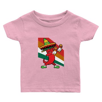 Discover Dabbing Dab Dancing Cinco De Mayo Chili Pepper Baby T-shirts