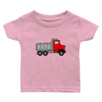 Discover Dump Truck Animated Baby T-shirts