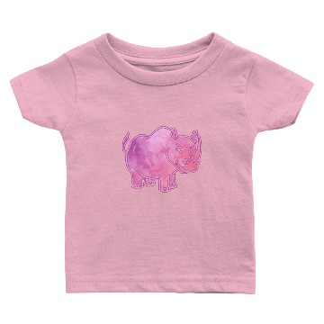 Discover Rhinoceros Happy Baby T-shirts