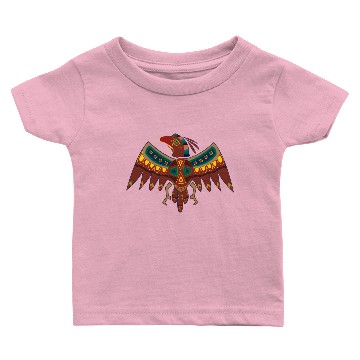Discover Native American Zodiac Falcon-3 (Aries) Baby T-shirts
