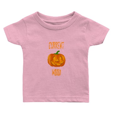 Discover Halloween Jack o Lantern Current Mood Spooky Baby T-shirts