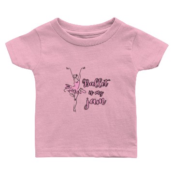 Discover Ballet Student Dance Teacher Gift Ballet is My Jam square Baby T-shirts