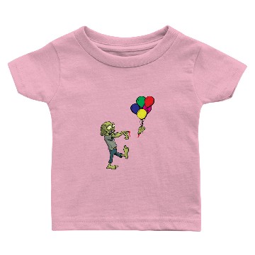 Discover Zombie loses arm Funny Halloween Baby T-shirts