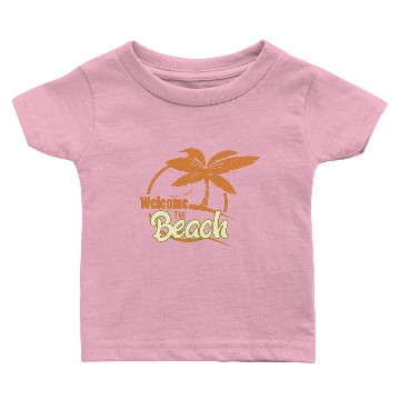 Discover Beach Burning Man Baby T-shirts
