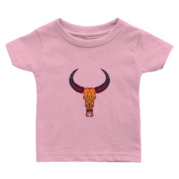 Discover Buffalo Skull Baby T-shirts