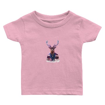 Discover Stag Moose Antlers Baby T-shirts