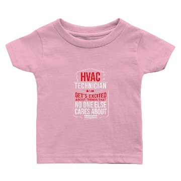 Discover HVAC Technician Hvac Tech Heating Ventilation Baby T-shirts