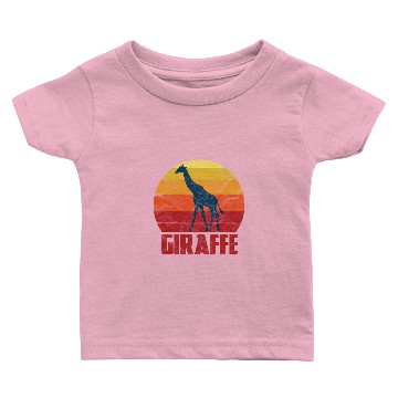 Discover Animal Print - Giraffe Baby T-shirts