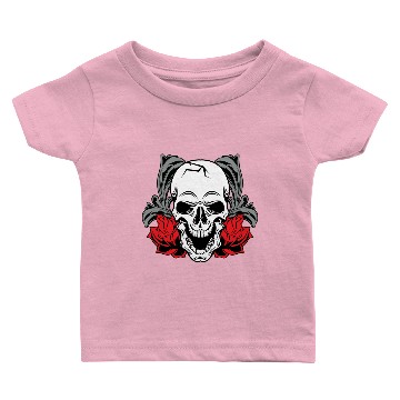 Discover Skull Roses Baby T-shirts