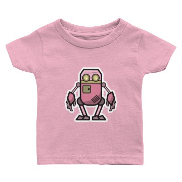 Discover Robot science technology gift idea robots machine Baby T-shirts