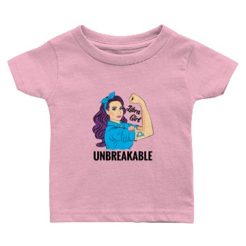Discover Zodiac Libra Girl Unbreakable Baby T-shirts