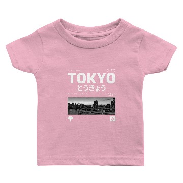 Discover Tokyo Design Baby T-shirts