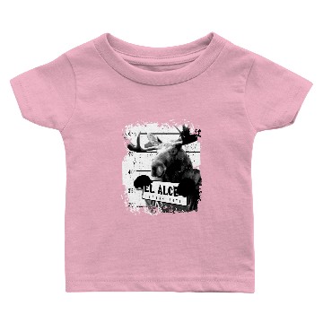 Discover Animal Print Gift - El Alce Baby T-shirts