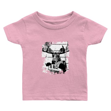 Discover Animal Print Gift - El Alce Baby T-shirts
