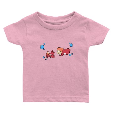 Discover Hungry Ponyo Baby T-shirts