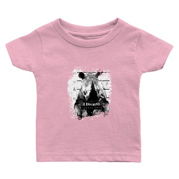 Discover Animal Print - El Rinoceronte Baby T-shirts