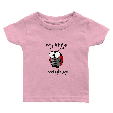 Discover My Little Ladybug Baby T-shirts