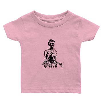 Discover scary demon gift Baby T-shirts