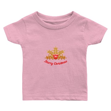 Discover Merry Christmas Mistletoe Gingerbread Baby T-shirts